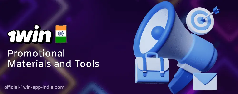 1Win India Promotional Materials and Tools